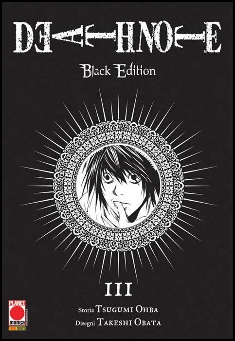 DEATH NOTE BLACK EDITION #     3 - 3A RISTAMPA