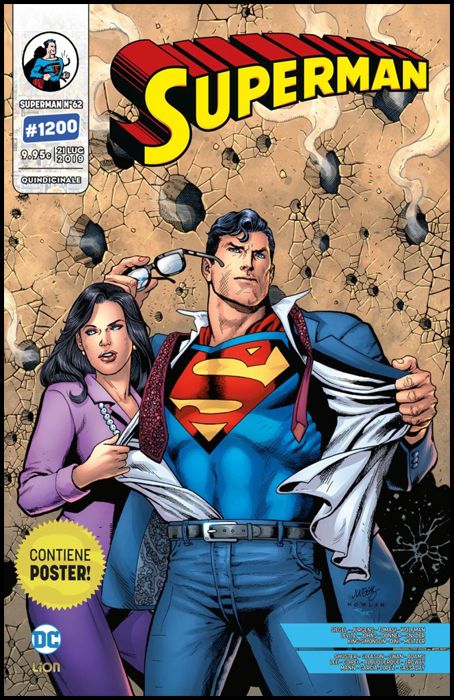 SUPERMAN #   177 - SUPERMAN 62 - EDIZIONE JUMBO 1200 + POSTER