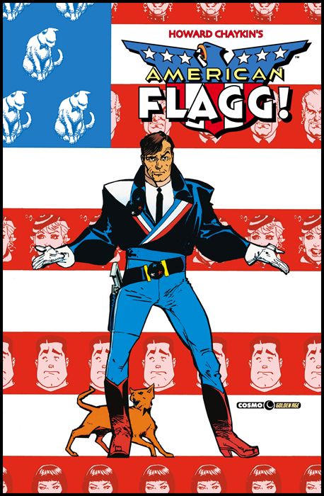 COSMO GOLDEN AGE #    20 - AMERICAN FLAGG 5