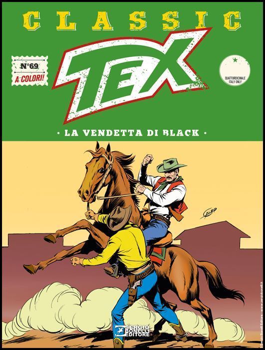 TEX CLASSIC #    69: LA VENDETTA DI BLACK