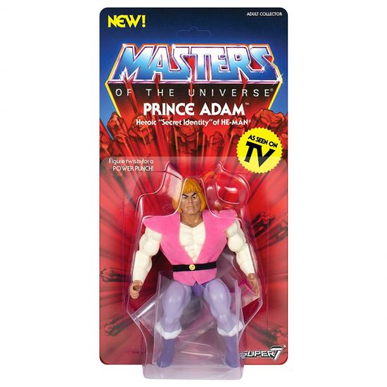 MASTERS OF THE UNIVERSE: HE-MAN - PRINCE ADAM - VINTAGE COLLECTION