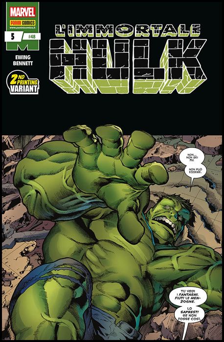 HULK E I DIFENSORI #    48 - L'IMMORTALE HULK 5 - 1A RISTAMPA - VARIANT COVER
