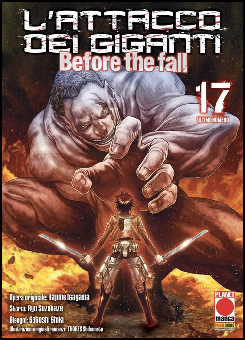 MANGA SHOCK #    23 - L'ATTACCO DEI GIGANTI - BEFORE THE FALL 17