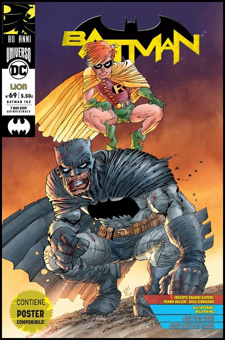 BATMAN #   182 - BATMAN 69 - BATMAN 80 ANNI: GRANDI AUTORI + POSTER
