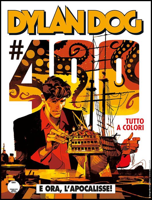DYLAN DOG ORIGINALE #   400: E ORA, L'APOCALISSE! - GIGI CAVENAGO - A COLORI