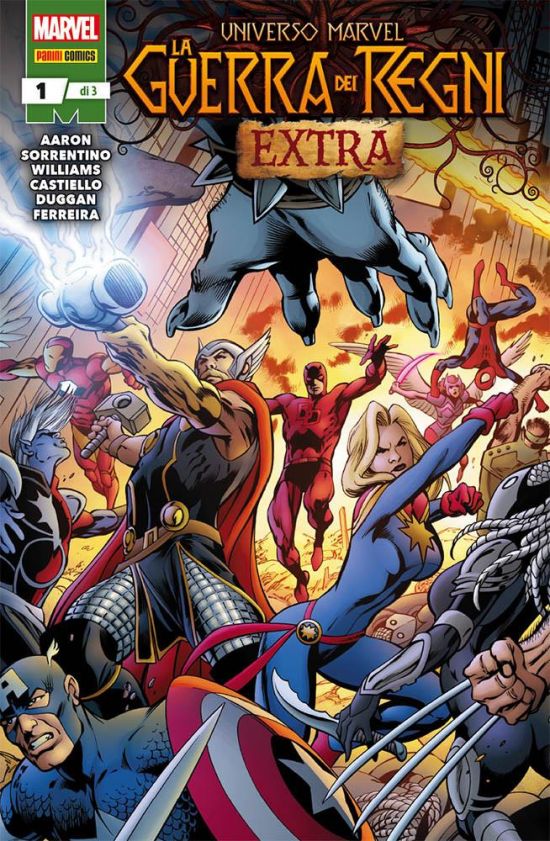 LA GUERRA DEI REGNI COMPLETA ( M.MINISERIE  + UNIVERSO MARVEL + EXTRA  + 10 LITOGRAFIE )