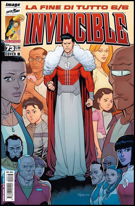 INVINCIBLE #    73 - COVER B - LA FINE DI TUTTO 6 ( DI 6 )