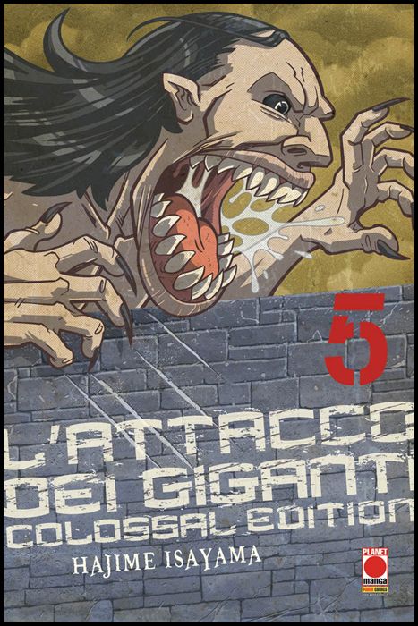 L'ATTACCO DEI GIGANTI - COLOSSAL EDITION #     5