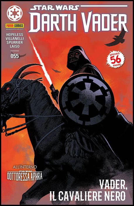 PANINI DARK #    55 - DARTH VADER 55