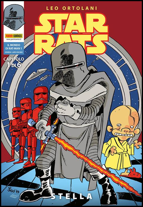 IL MONDO DI RAT-MAN #     1 - STAR RATS 1: STELLA - COVER B - LATO OSCURO