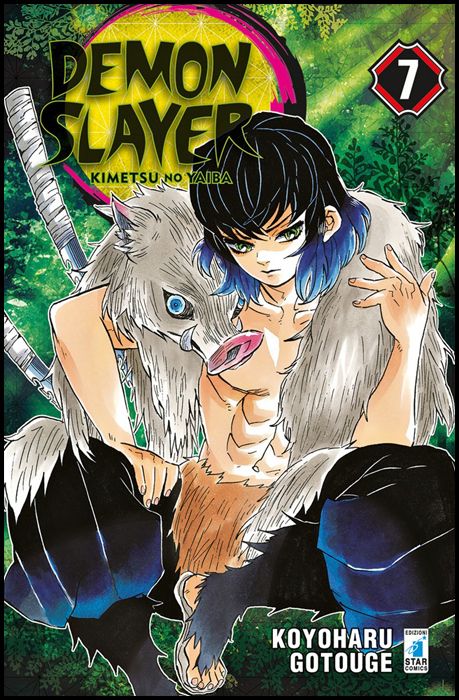BIG #    52 - DEMON SLAYER - KIMETSU NO YAIBA 7  - no ADESIVI