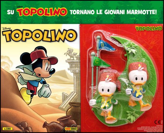 TOPOLINO LIBRETTO #  3365 - SUPERTOPOLINO + GADGET GIOVANI MARMOTTE 2 (DI 2)
