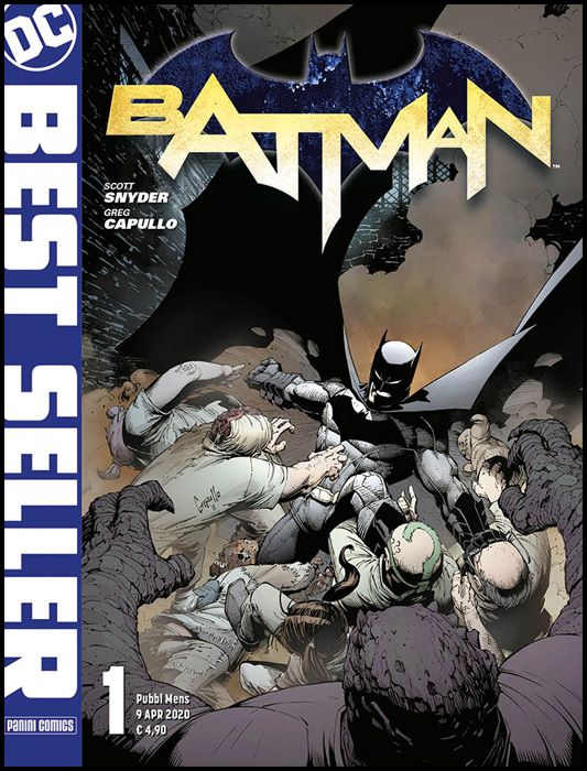 DC BEST SELLER #     1 - BATMAN di SCOTT SNYDER & GREG CAPULLO 1