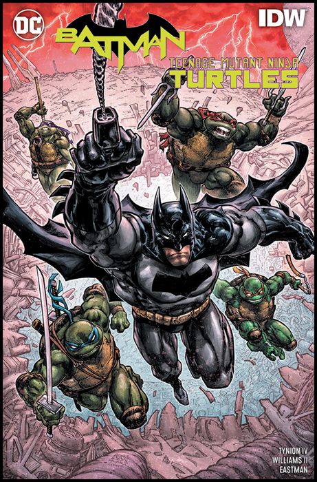 DC COMICS COLLECTION INEDITO - BATMAN/TEENAGE MUTANT NINJA TURTLES III: CRISI IN UN GUSCIO