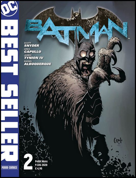 DC BEST SELLER #     2 - bATMAN di SCOTT SNYDER & GREG CAPULLO 2