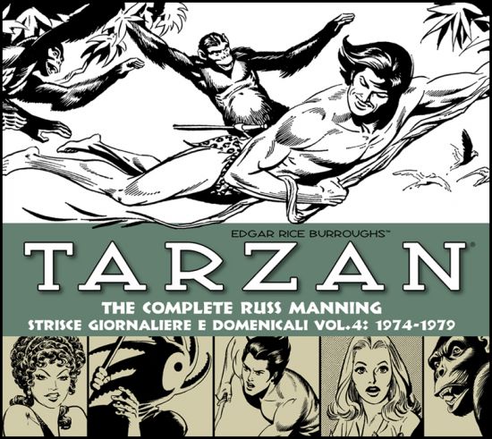 COSMO BOOKS - TARZAN - TUTTE LE STRISCE QUOTIDIANE E DOMENICALI 4 - 1974-1979