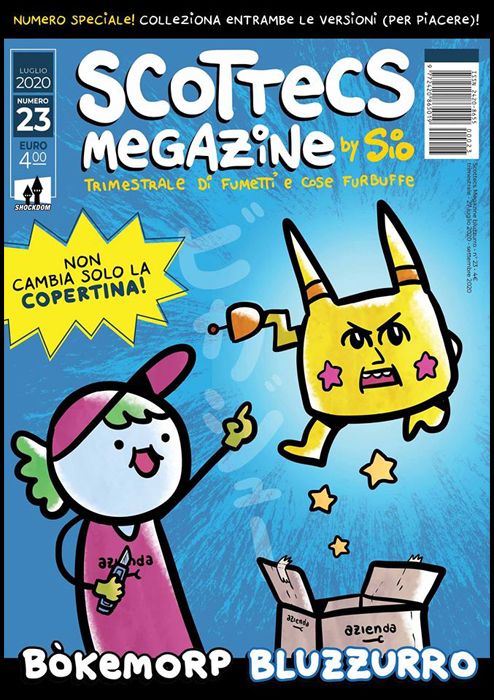 SCOTTECS MEGAZINE #    23 - BOKEMORP BLUZZURRO