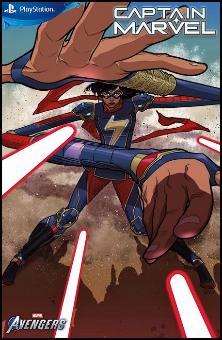 CAPTAIN MARVEL #    16 - VARIANT SQUARE ENIX MARVEL'S AVENGERS