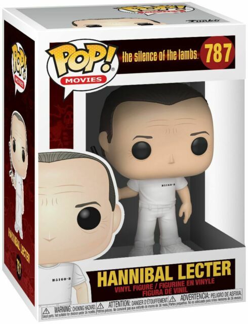 THE SILENCE OF THE LAMBS :  HANNIBAL LECTER - VINYL FIGURE #   787 - POP FUNKO MOVIES