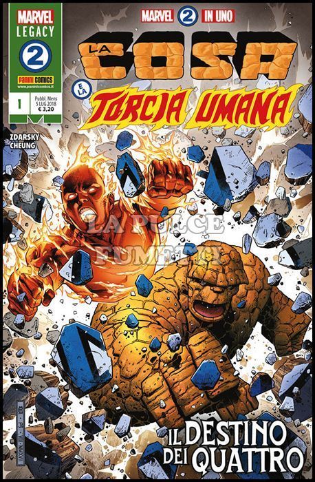 FANTASTICI QUATTRO 381/384 - MARVEL 2-IN-UNO 1/4  COMPLETA