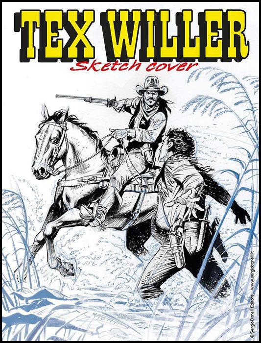 TEX WILLER #    18: L'AGENTE FEDERALE - SKETCH COVER