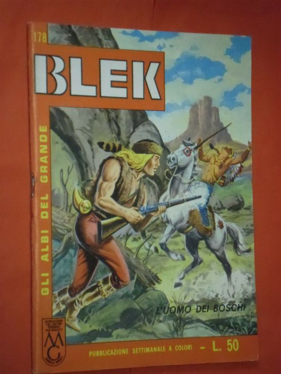 ALBI DEL GRANDE BLEK #   178: L'UOMO DEI BOSCHI