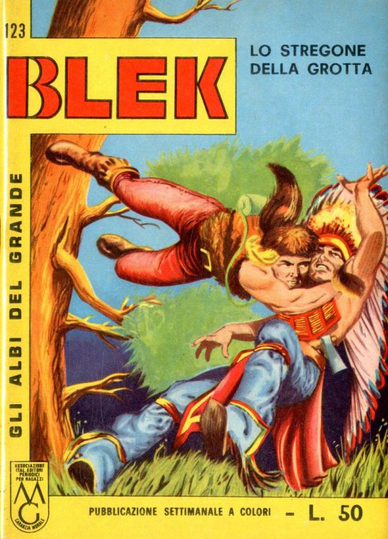 ALBI DEL GRANDE BLEK #   123: LO  STREGONE DELLA GROTTA