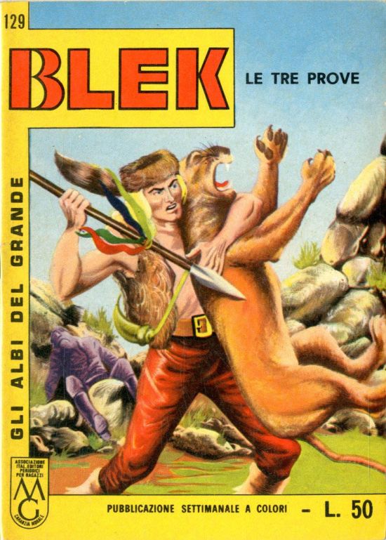 ALBI DEL GRANDE BLEK #   129: LE TRE PROVE