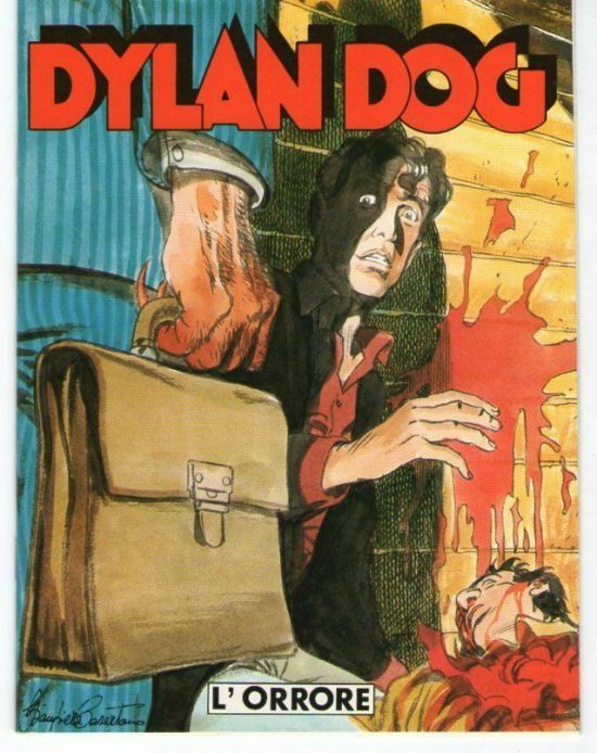 DYLAN DOG  L'ORRORE  ALLEGATO A GLAMOUR 1989 DA PER LUI N 74