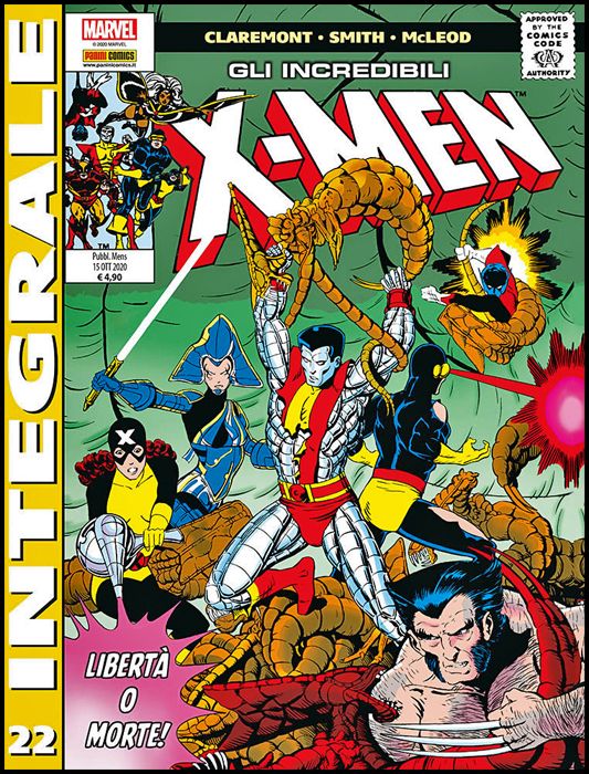 MARVEL INTEGRALE - X-MEN #    22