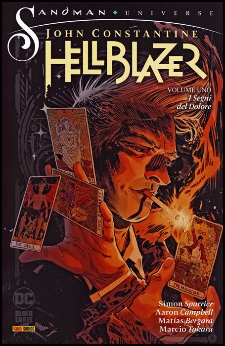SANDMAN UNIVERSE COLLECTION BLACK LABEL - JOHN CONSTANTINE HELLBLAZER #     1: I SEGNI DEL DOLORE