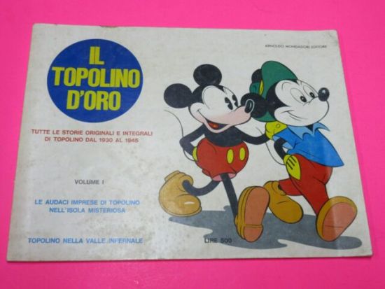 TOPOLINO D'ORO #     1: LE AUDACI IMPRESE DI TOPOLINO NELL'ISOLA MISTERIOSA