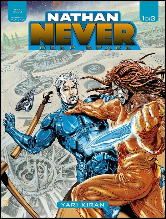 NATHAN NEVER GIGANTE  - NATHAN NEVER DEEP SPACE 1/3 COMPLETA NUOVI