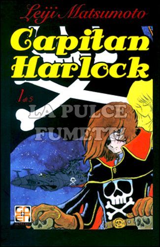 CULT COLLECTION - CAPITAN HARLOCK DELUXE EDITION 1/5 COMPLETA NUOVI