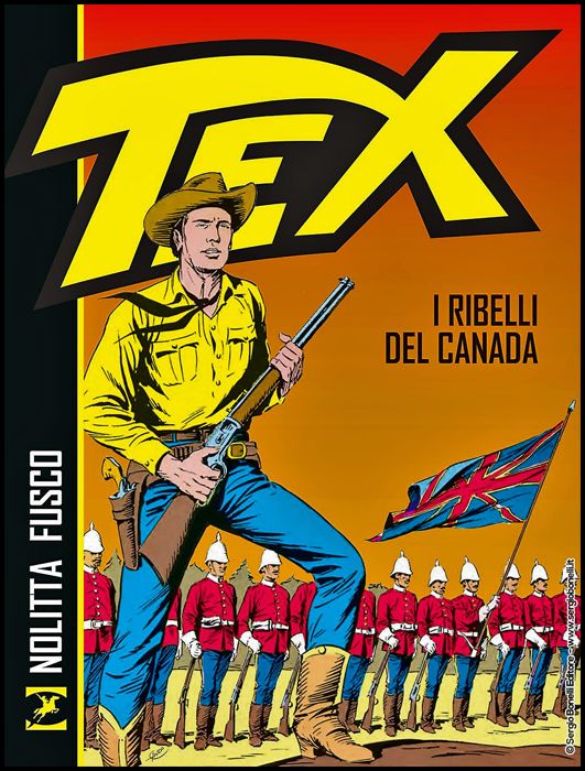 TEX: I RIBELLI DEL CANADA - BROSSURATO