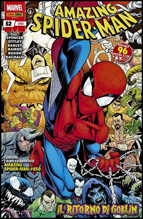 UOMO RAGNO #   761 - AMAZING SPIDER-MAN 52