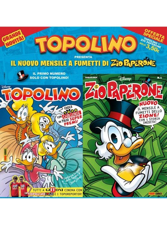 ZIO PAPERONE #     1 + TOPOLINO 3269
