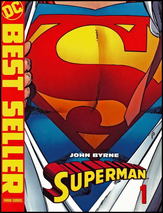 DC BEST SELLER NUOVA SERIE #     1 - SUPERMAN DI JOHN BYRNE 1 - VARIANT COVER + 3 SPILLE