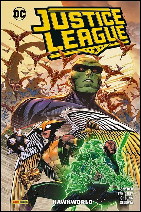 DC COLLECTION - JUSTICE LEAGUE #     3: HAWKWORLD