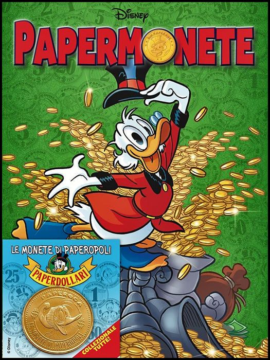DISNEY MIX #     9 - PAPERMONETE - OPERAZIONE PAPERDOLLARI 2021 + MONETA PAPEROGA