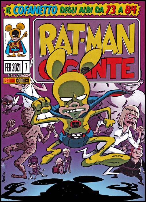 RAT-MAN GIGANTE COFANETTO VUOTO #     7 - RAT-MAN GIGANTE 73/84