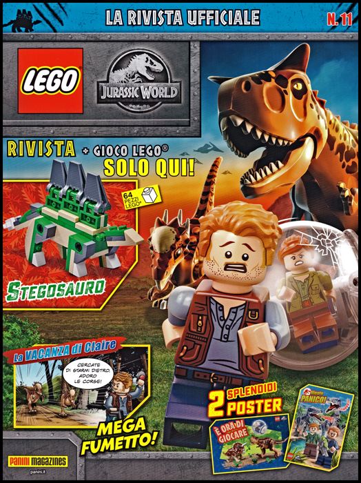 SUPER PANINI #    19 - LEGO JURASSIC WORLD 11