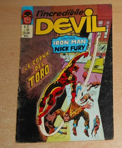 L'INCREDIBILE DEVIL #    77: LE CORNA DEL TORO