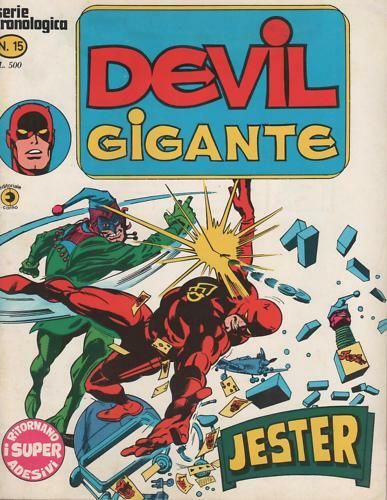 DEVIL GIGANTE #    15: JESTER - NO ADESIVO