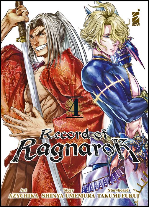 ACTION #   325 - RECORD OF RAGNAROK 4 + SET DI SEGNALIBRI IN PVC - 1A TIRATURA