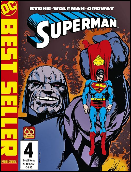 DC BEST SELLER NUOVA SERIE #     4 - SUPERMAN DI JOHN BYRNE 4