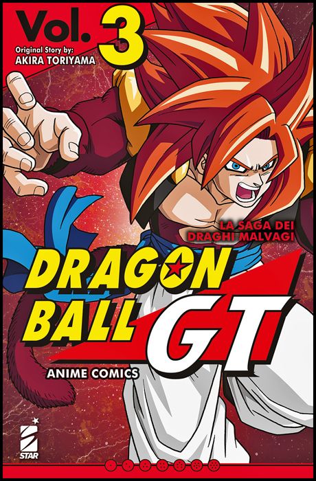 DRAGON BALL GT ANIME COMICS - LA SAGA DEI DRAGHI MALVAGI #     3