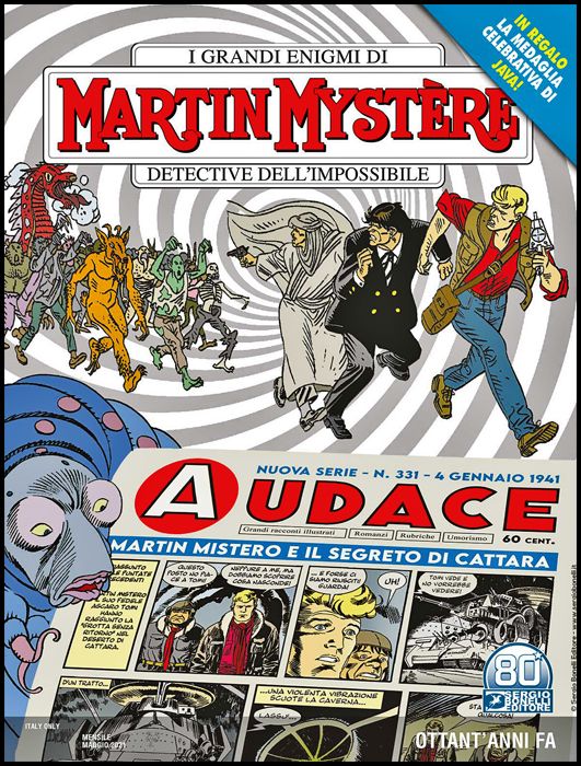 MARTIN MYSTERE #   375: OTTANT'ANNI FA + MEDAGLIA JAVA