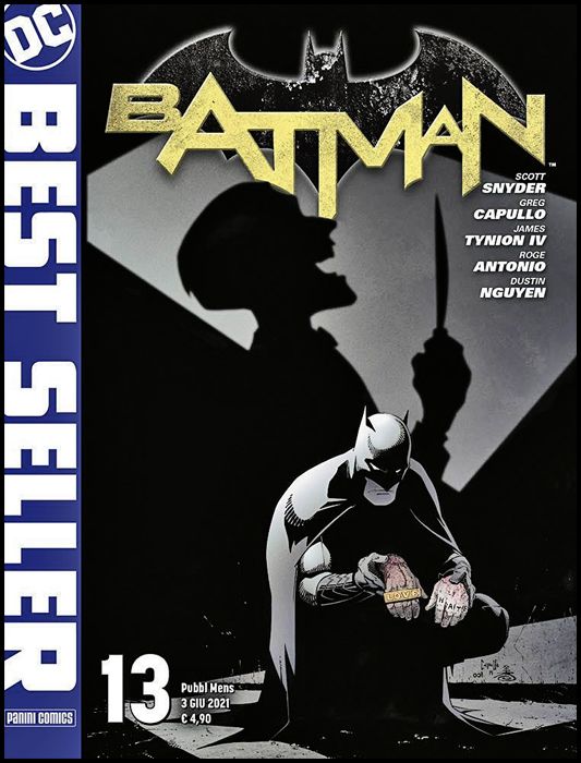 DC BEST SELLER #    13 - BATMAN di SCOTT SNYDER & GREG CAPULLO 13