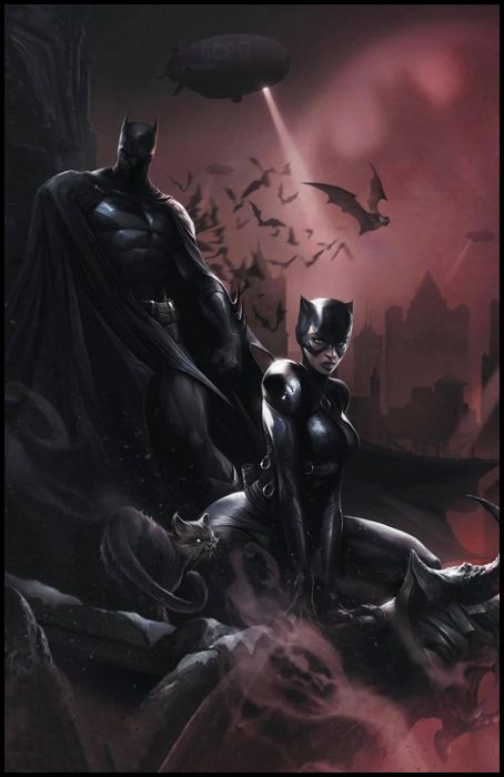 BATMAN/CATWOMAN #     1 - VARIANT METAL - BLACK LABEL